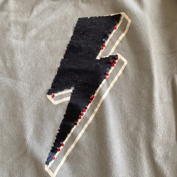 Zara Kids Colection Sweatshirt with Reversible Sequins size 13/14 - Picture 4 of 7